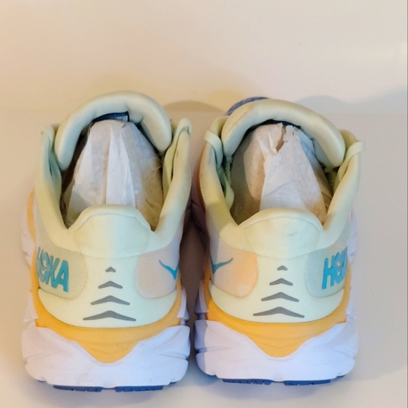 HOKA Blue and Yellow Running Shoes - Picture 5 of 9